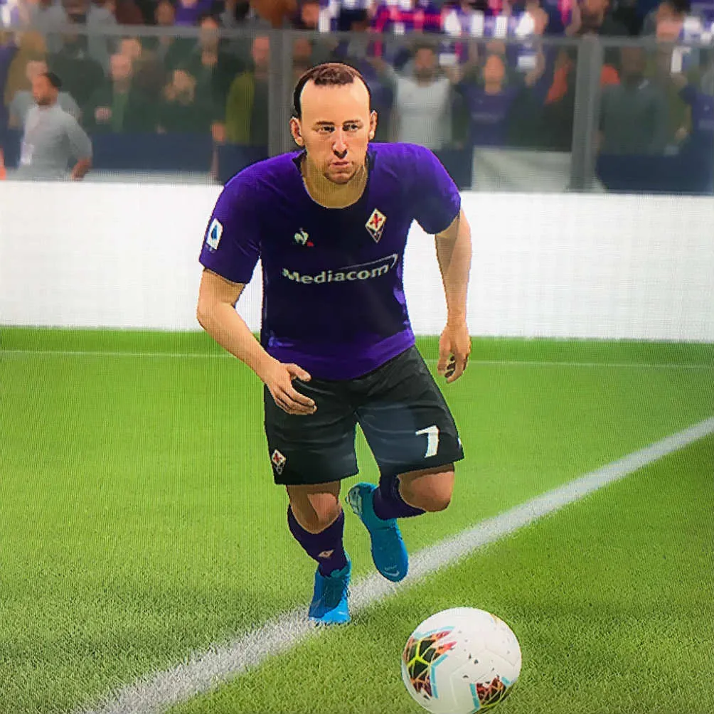 La representación original de Ribéry en el FIFA 20