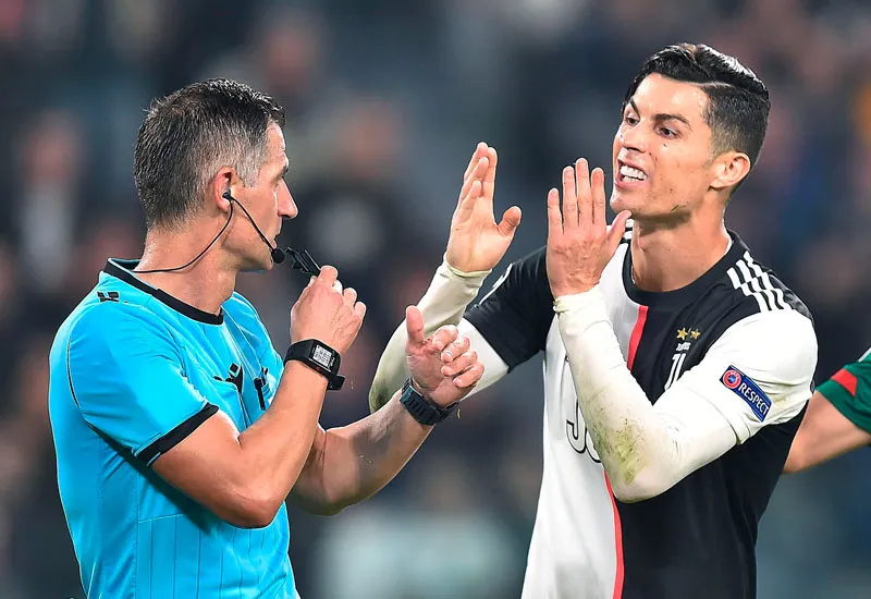 AP CR7 lamenta una decisión arbitral en la Serie A