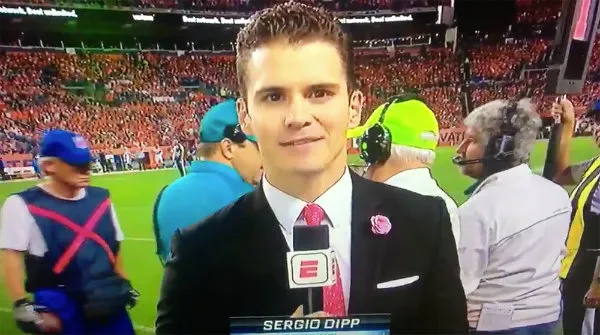 ESPACIAL Sergio Dipp, presentador de ESPN