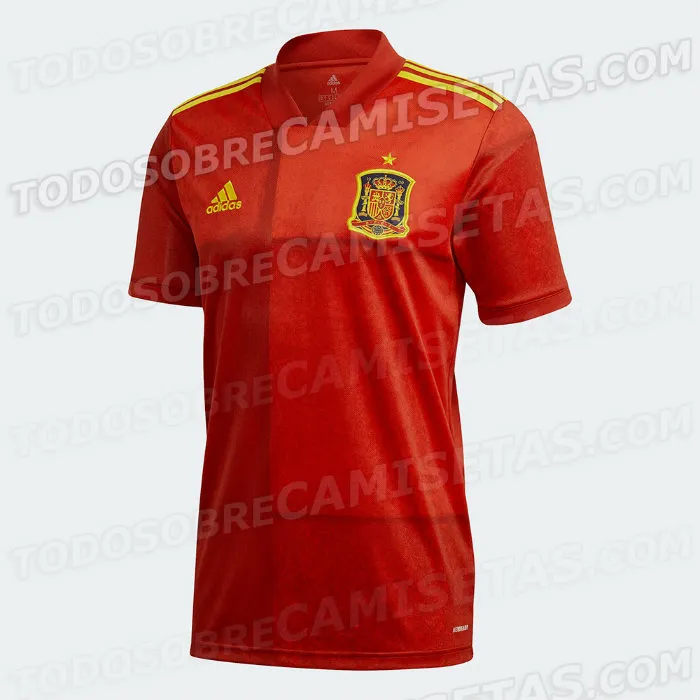 TODOSOBRECAMISETAS.COM Parte frontal de la playera de España