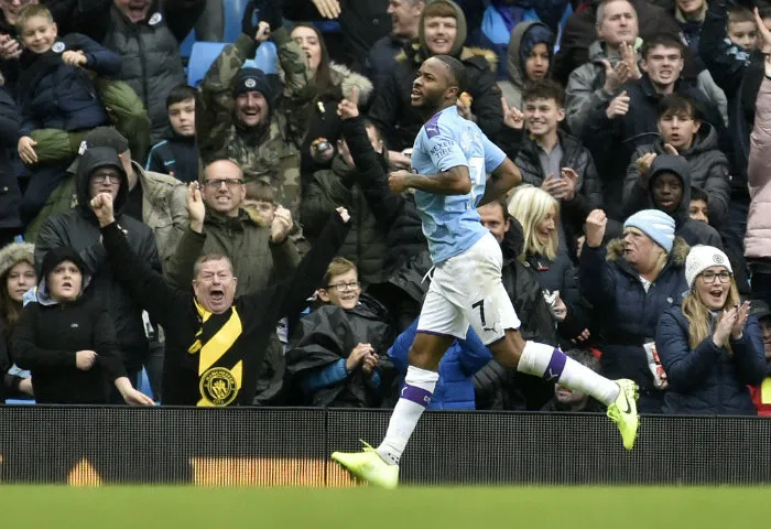 AP Sterling, en un partido del Man City
