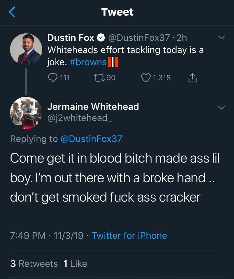 Publicaciones de Jermaine Whitehead