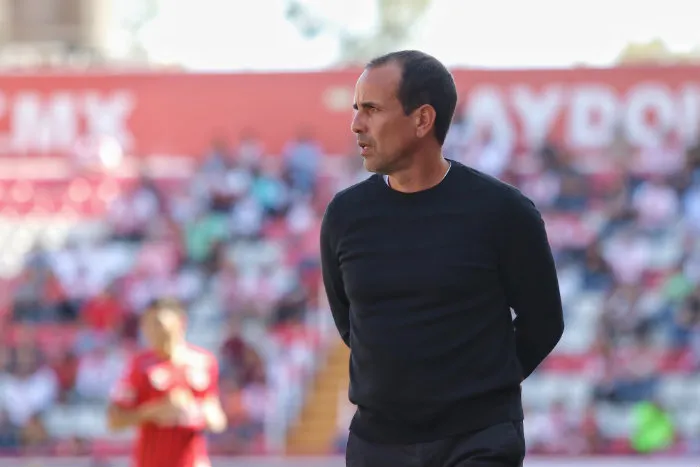 Pareja, en un partido de Xolos