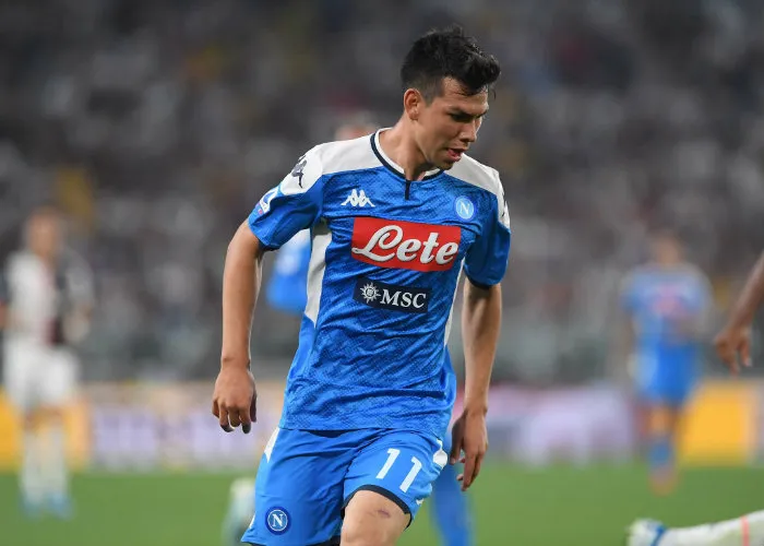 FACEBOOK SSC NAPOLI Lozano, en un partido del Napoli