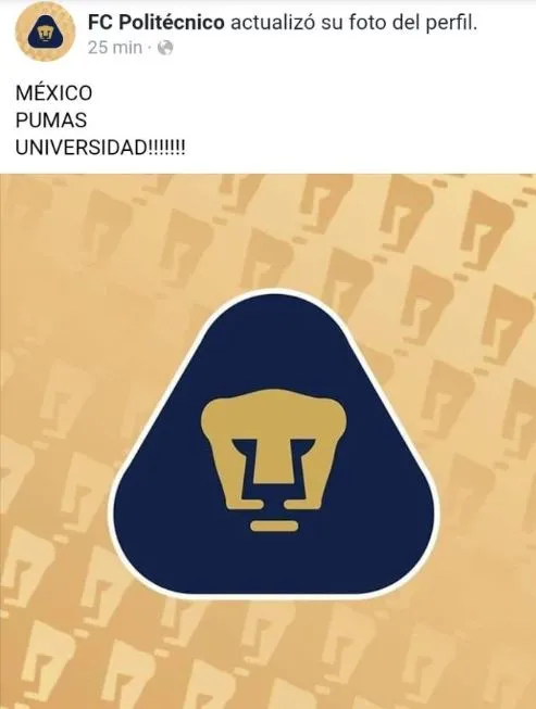 Perfil del FC Politécnico mientras fue víctima de hackers