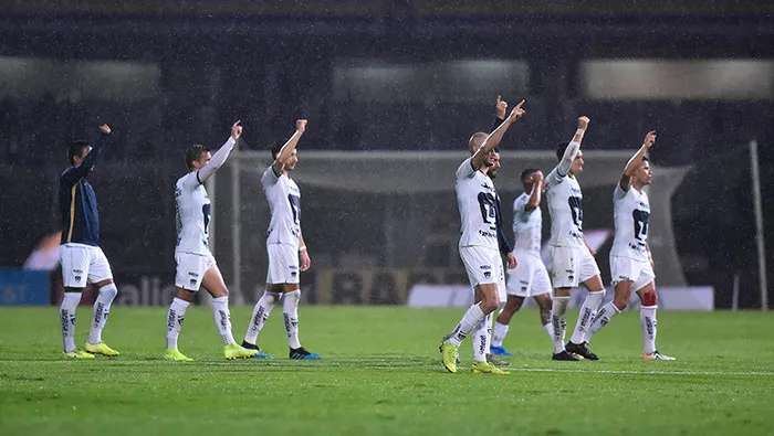 Pumas, después de un partido en C.U.