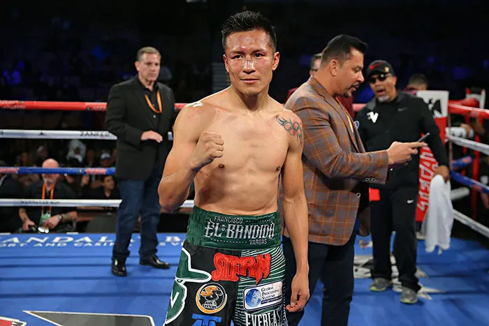 Francisco Vargas tras una pelea