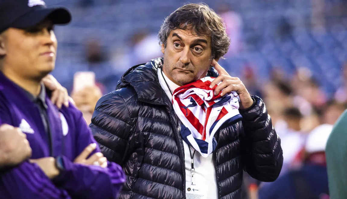 Enzo Francescoli en un partido de Copa Oro