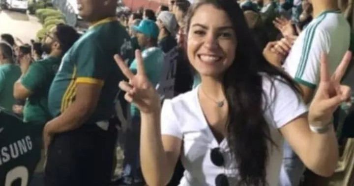 ESPECIAL Fan de Corinthians posa para la foto