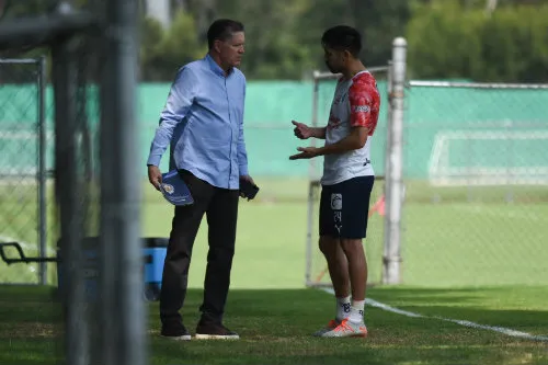 IMAGO7 Ricardo Peláez y Oribe Peralta en Verde Valle