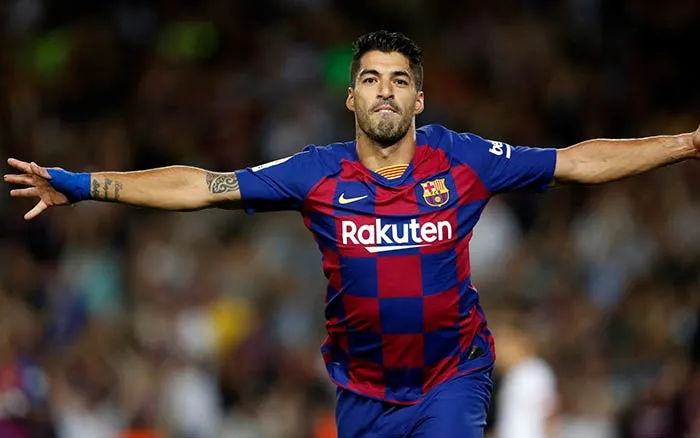 FACEBOOK FC BARCELONA Suárez, en un partido del Barcelona