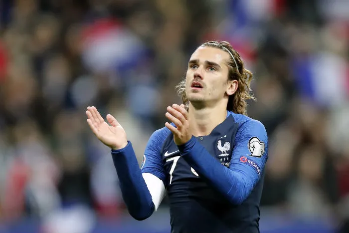AP Griezmann, en un partido de Francia