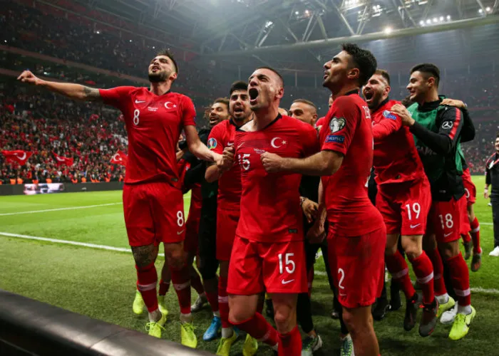 EFE Turquía en eliminatoria de la Euro 2020