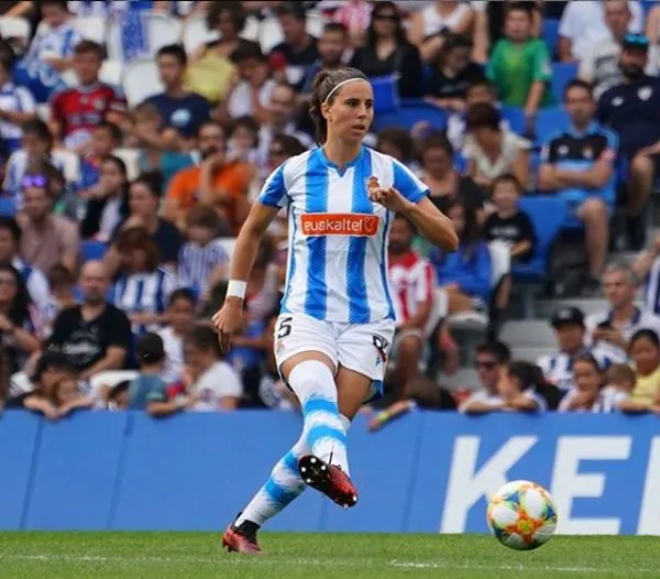 INSTAGRAM @MADDITORRE Maddi Torre, jugadora de la Real Sociedad