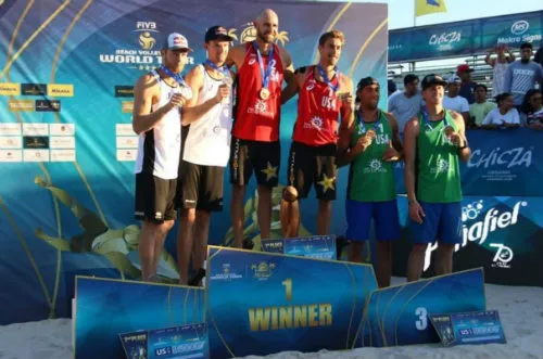 Los medallistas masculinos