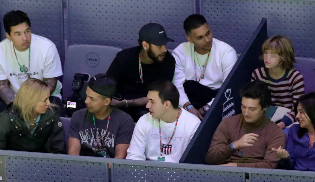 EFE Neymar en la Copa Davis