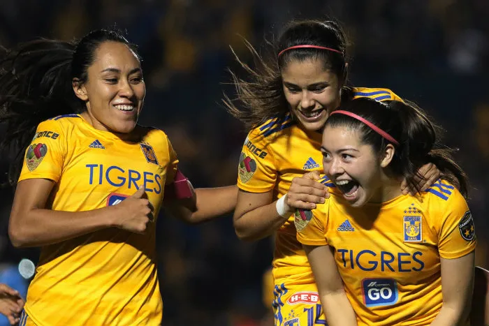 Katty Martinez, en festejo de gol