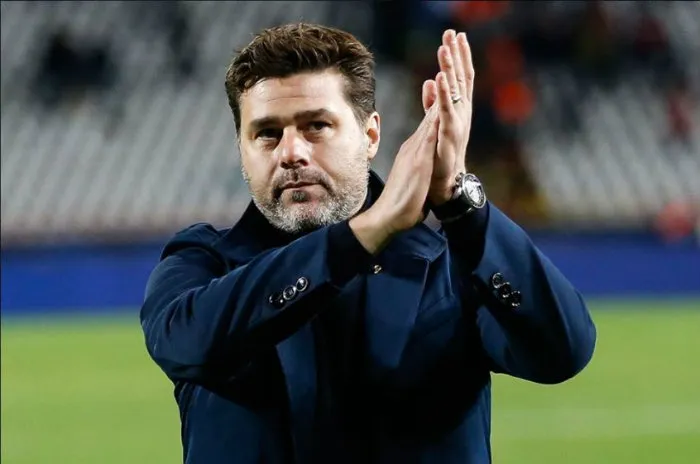 FACEBOOK TOTTENHAM HOTSPUR Pochettino tras un partido del Tottenham
