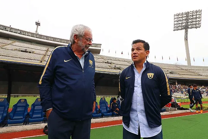IMAGO7 Graue, en un partido de Pumas