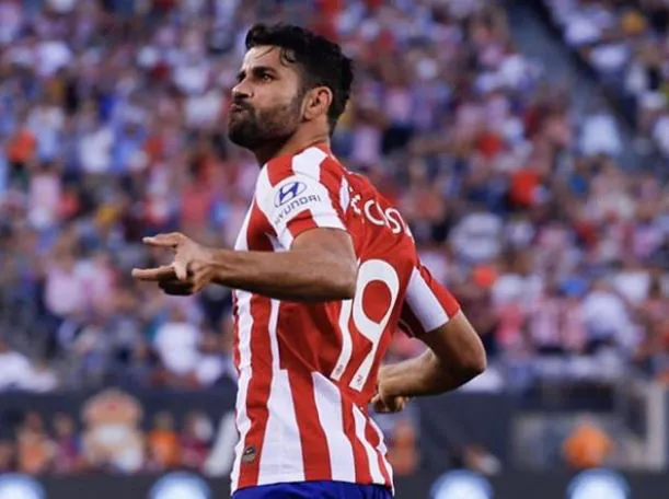 INSTAGRAM @DIEGO.COSTA DIiego Costa durante un partido del Atlético de Madrid
