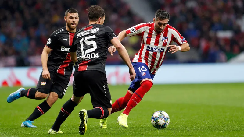 HH, en un duelo con el Atlético en Champions League