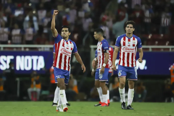 IMAGO7 Sánchez, en festejo con Chivas