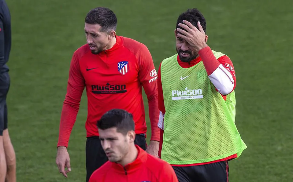 EFE HH en el entrenamiento colchonero