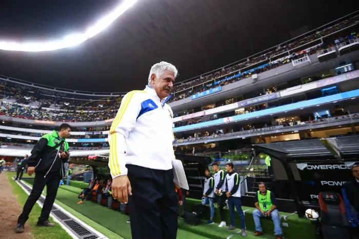 IMAGO7 Ferretti, en el partido en el Azteca