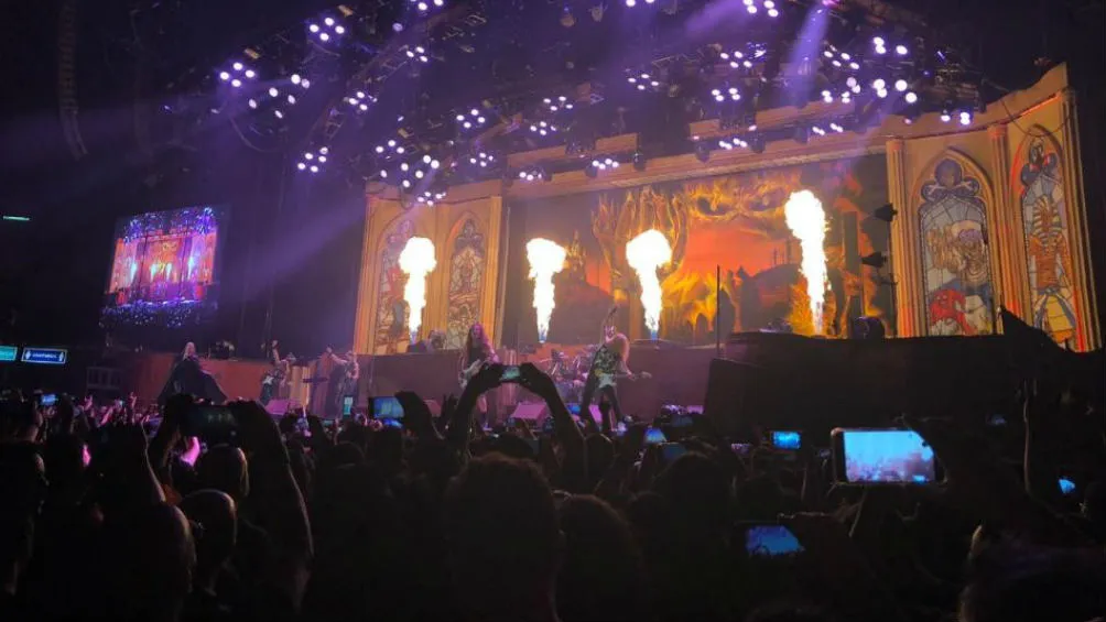 La banda en su último concierto en CDMX el pasado mes de septiembre