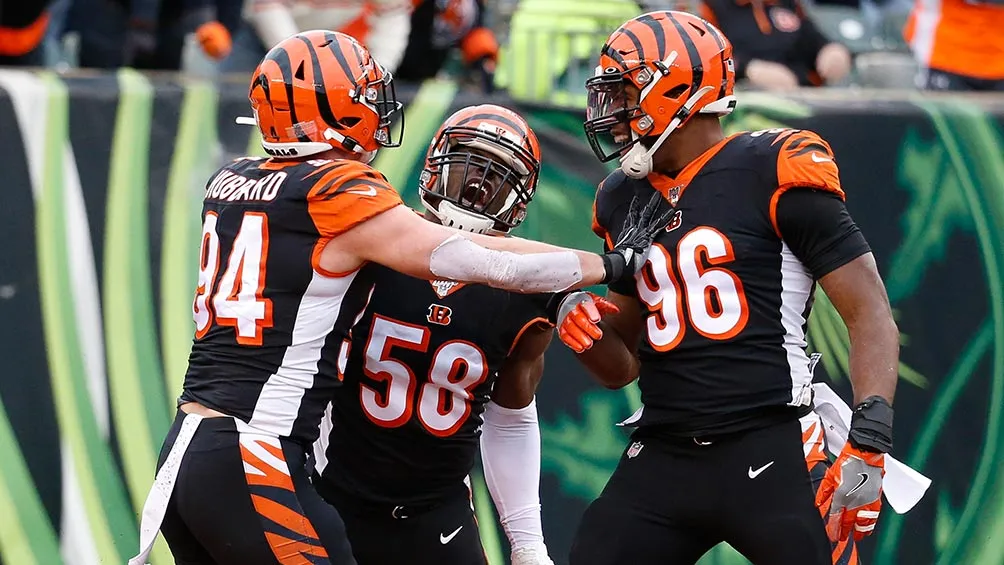 AP Los jugadores de Cincinnati festejan la victoria vs Jets