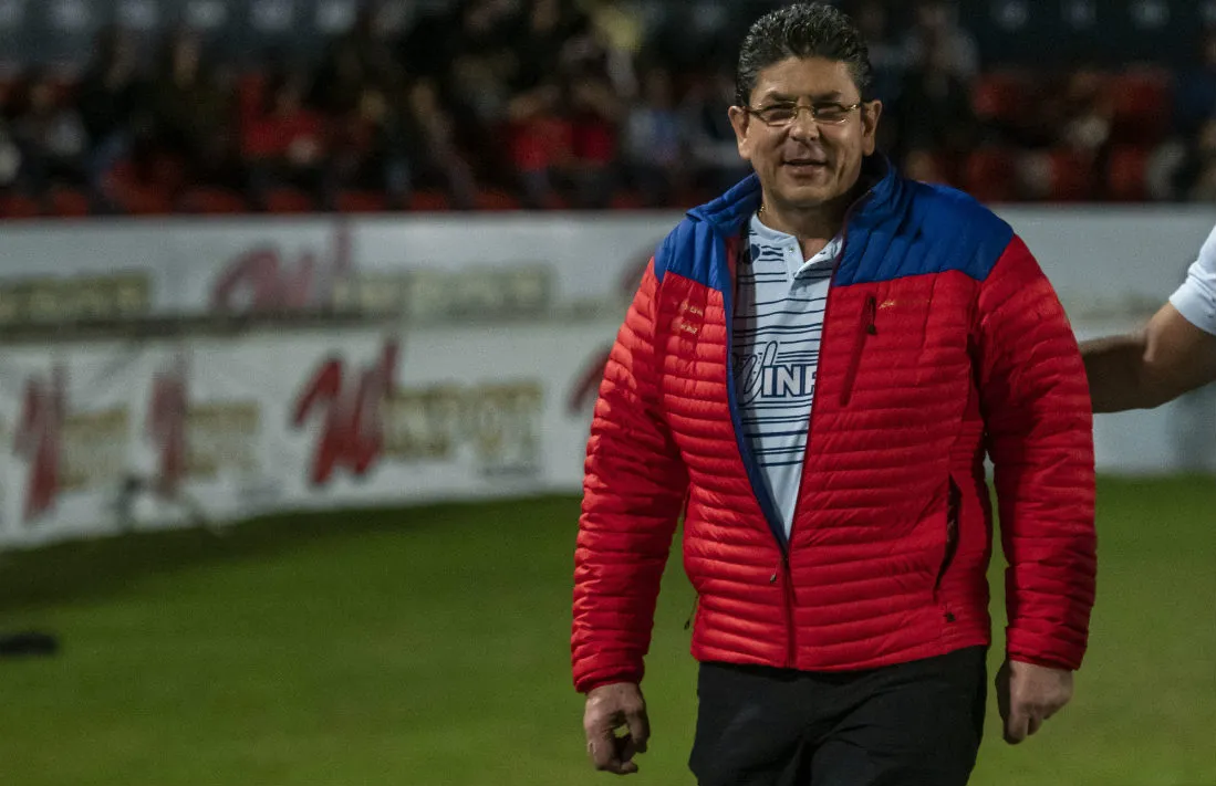 Fidel Kuri después del partido entre Veracruz y América