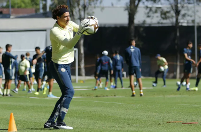 IMAGO7 Ochoa, en un entrenamiento