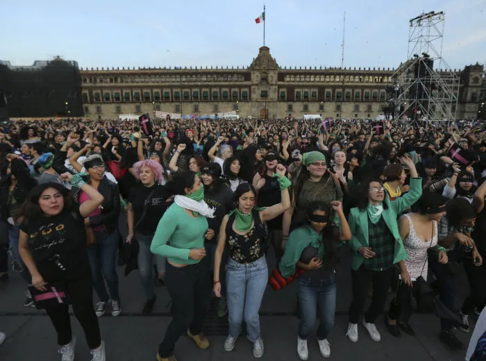 AP Mujeres protestas en CDMX