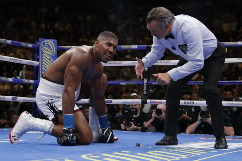 AP Anthony Joshua en pelea contra Andy Ruiz