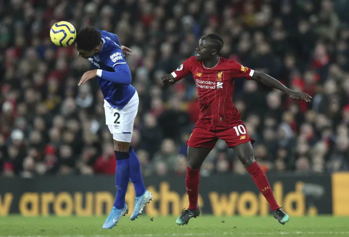 AP Mané, durante el partido ante Everton