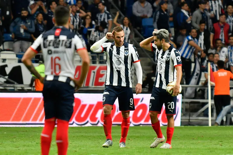 IMAGO7 Vincent Janssen y Rodolfo Pizarro en el Rayados vs Necaxa