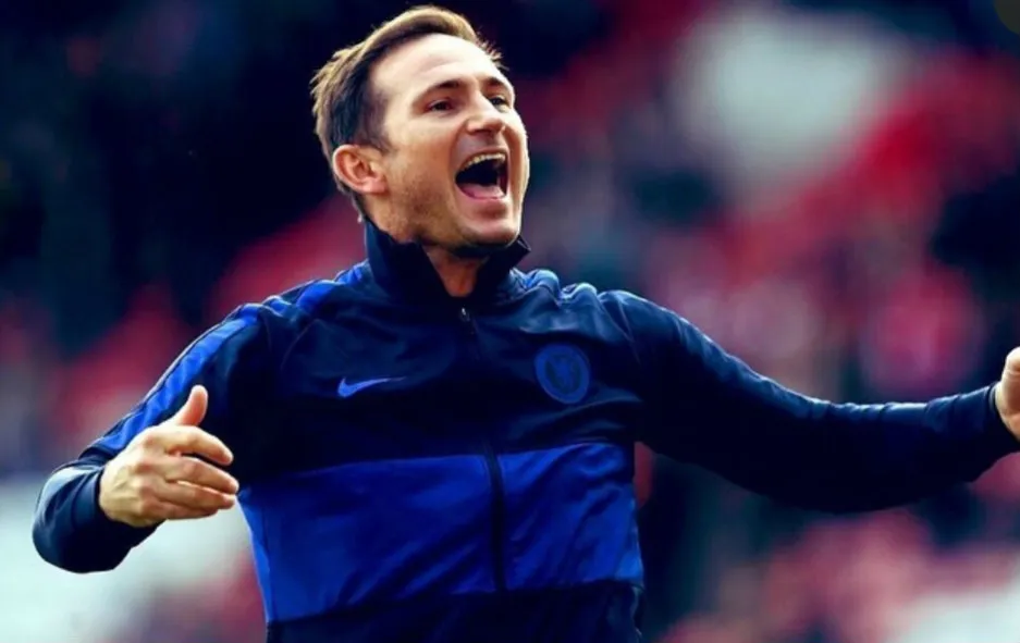 INSTAGRAM @FRANKLAMPARD Frank Lampard festeja un gol del Chelsea