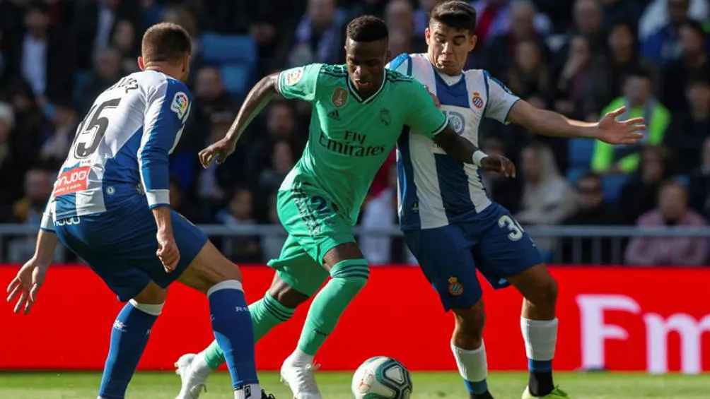 EFE Vinicius Jr. en el juego ante el Espanyol