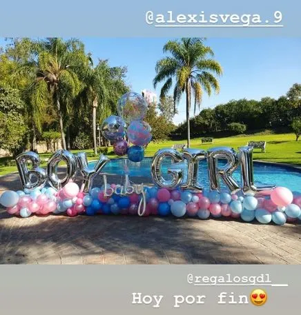 INSTAGRAM @P.GONZALEZL Alexis Vega conoce el sexo de su bebé