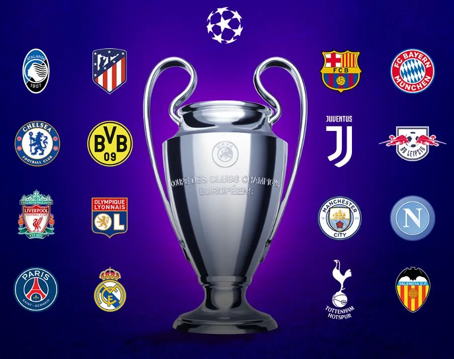 TWITTER @LigadeCampeones Equipos calificados a Octavos de Champions