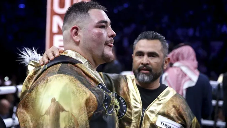 Andy Ruiz tras la pelea con Antony Joshua