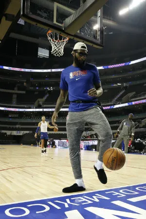 AP Andre Drummond en la Arena Ciudad de México