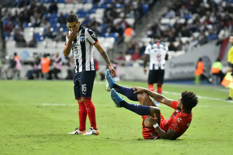 Celso Ortiz en partido ante Veracruz