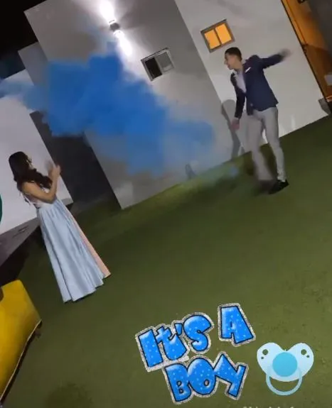 Jorge Sánchez y su pareja