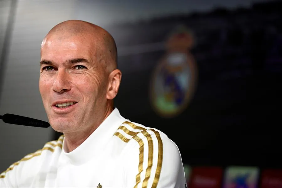EFE Zidane, en conferencia de prensa