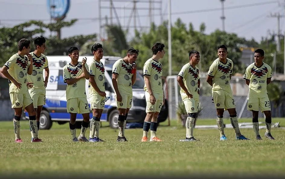 MEXSPORT Los jóvenes americanistas cuando fueron eliminados del torneo