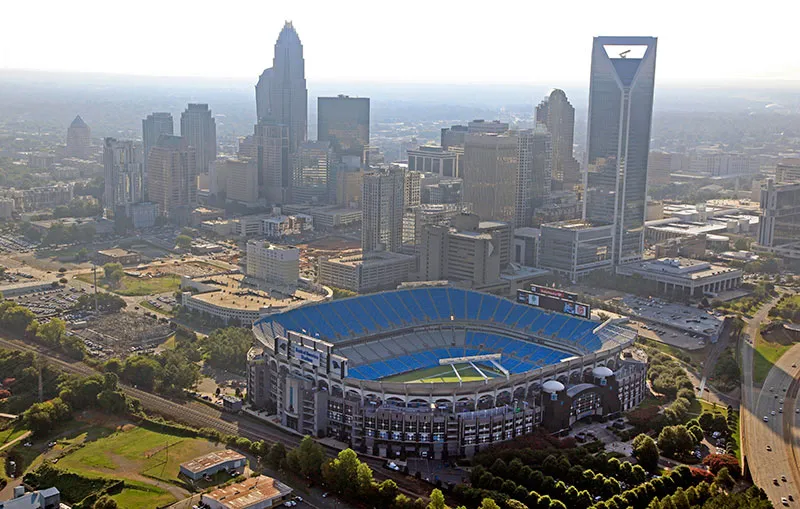 AP Bank of America Stadium, el estadio de Charlotte