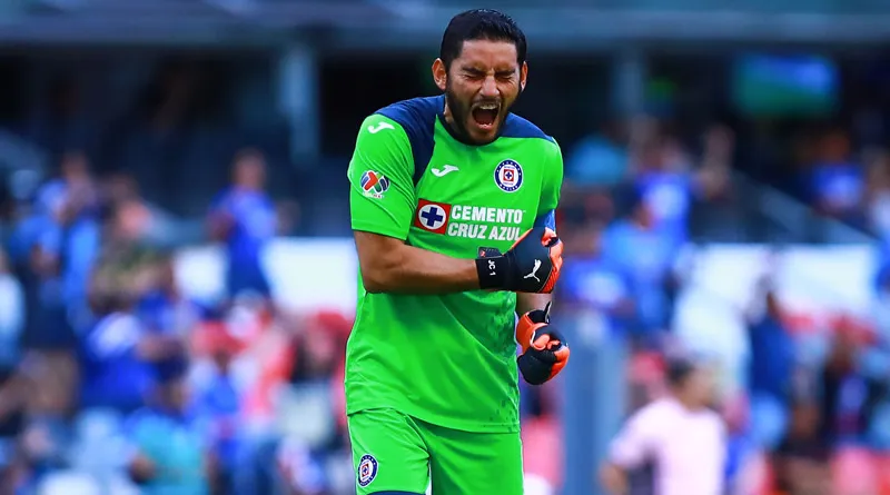 Jesús Corona, durante un duelo de La Máquina