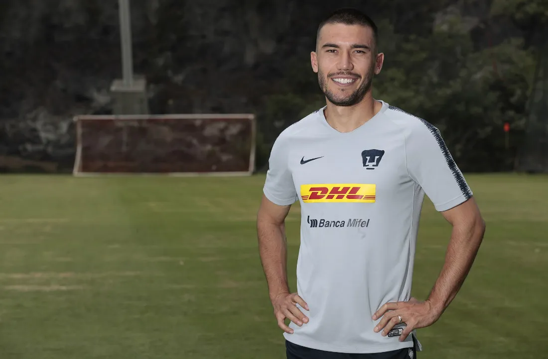 Juan Pablo Vigón posa para la lente de RÉCORD