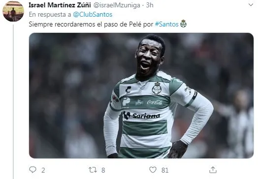 TWITTER Respuesta de un usuario